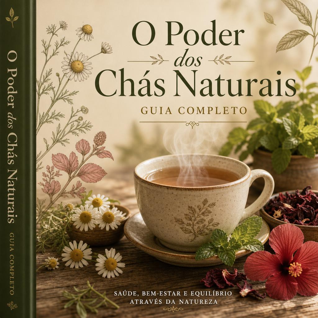 Capa do ebook O Poder dos Chás Naturais